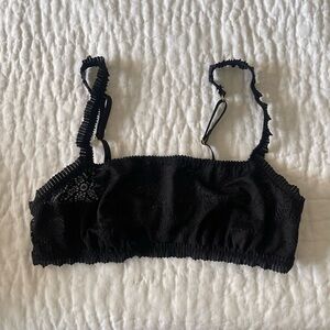NWOT Aerie Coral Lace Bandeau Bralette